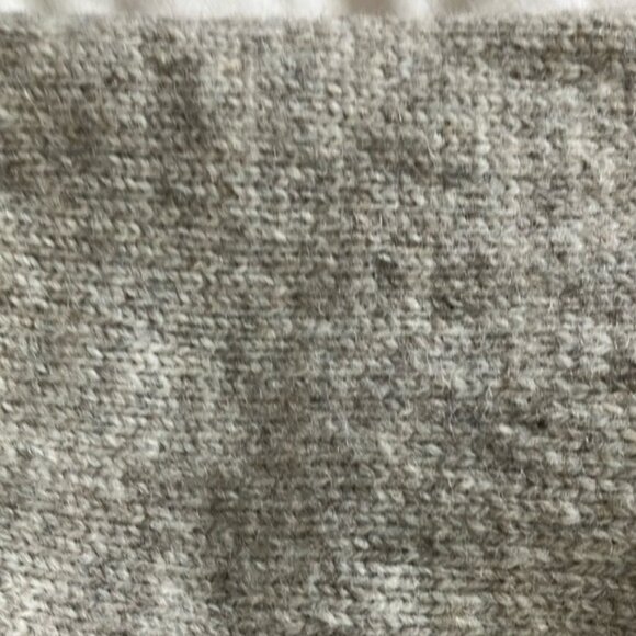 NWT Wool Socks-casual Heather gray with Ribbed Design - Picture 10 of 11